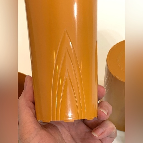 Set of 7 STANLEY HOME Products Vintage Retro Nesting Juice Tumbler Plastic - Picture 8 of 11